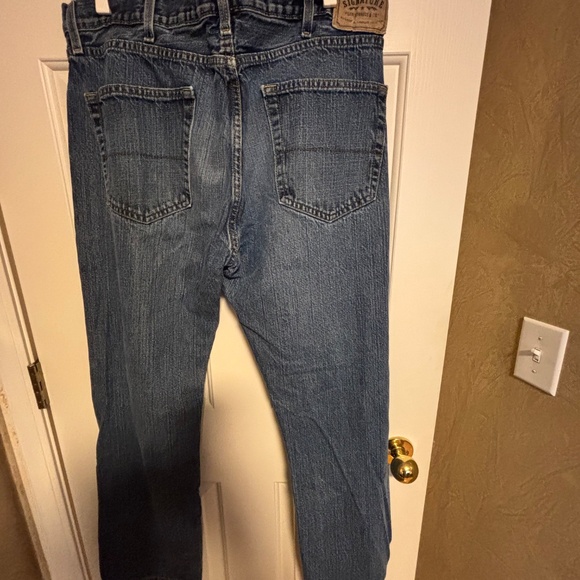 Levi Signature Regular Traditional 38x32 Denim Jeans - Picture 2 of 4